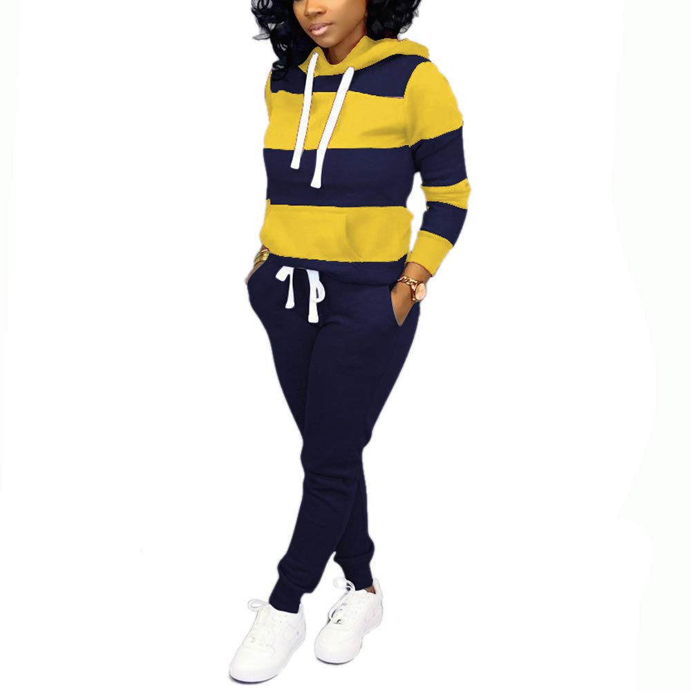 Stylish Nimsruc Women's Two-Piece Jogging Suits - Casual Lounge & Workout Outfits for Running, Yoga & Everyday Wear