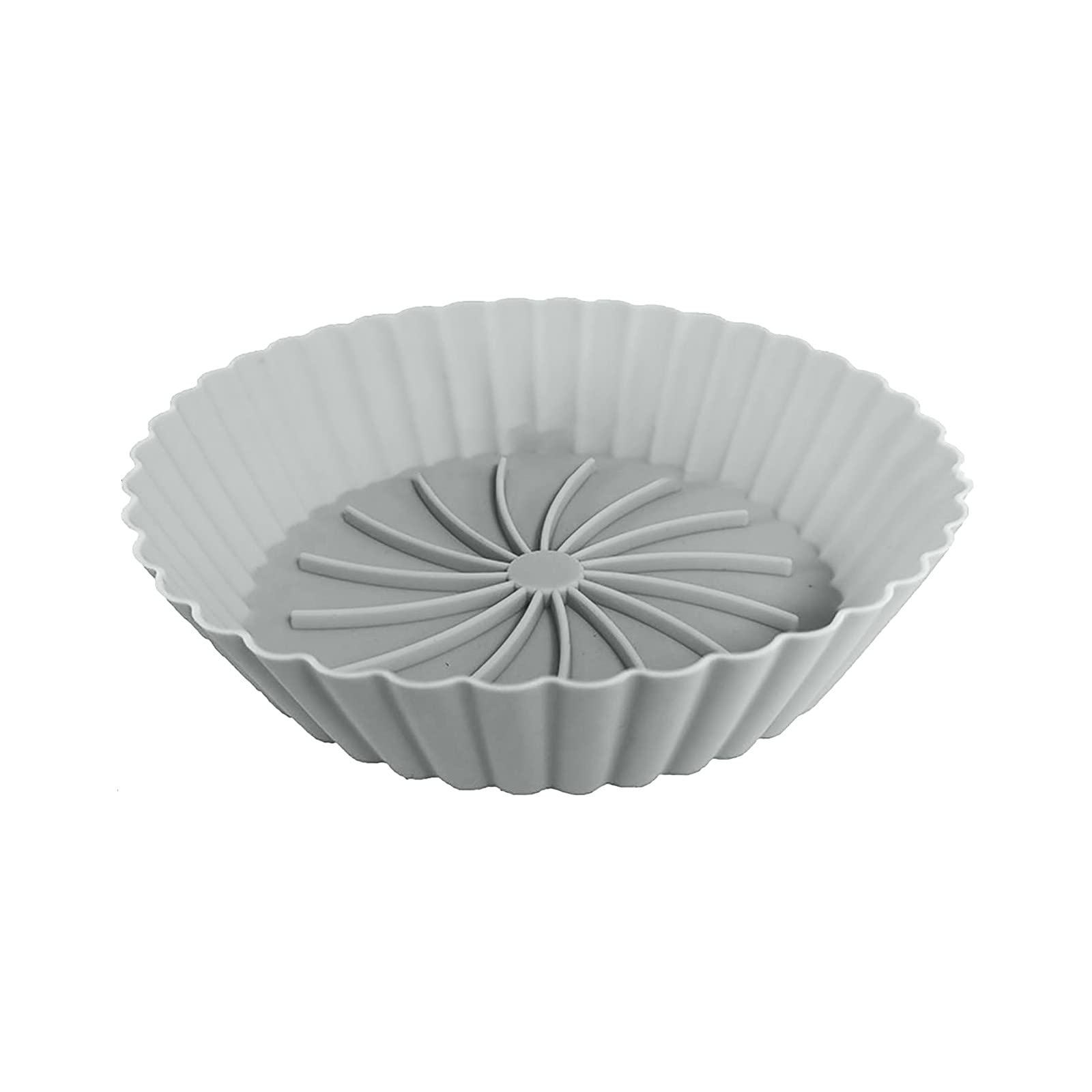 Non-Stick Air Fryer Silicone Pot Liner - Reusable Parchment Paper Replacement for Easy Cleaning | BPA-Free & Food Safe | Perfect for Chicken Wings, French Fries & Healthy Cooking
