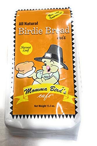 V&P Momma's Bird Bread Mix - Healthy Bird Food & Treat Bundle (Original + Harvest Flavor) - Perfect for Parrots, Cockatiels & Pet Birds - Baking & Feeding Fun
