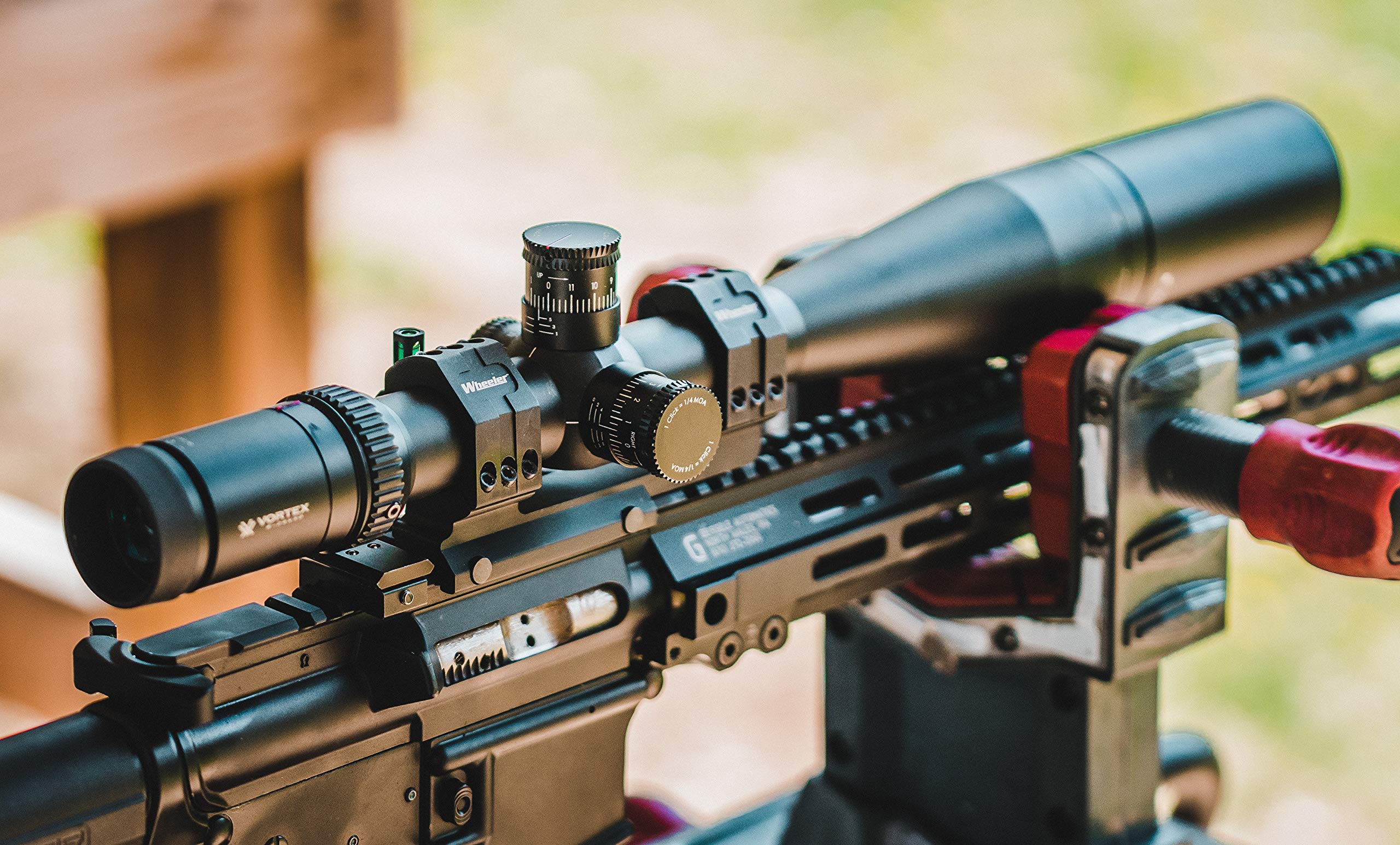 Wheeler 1-Piece Picatinny Rail Cantilever Scope Mount with 2