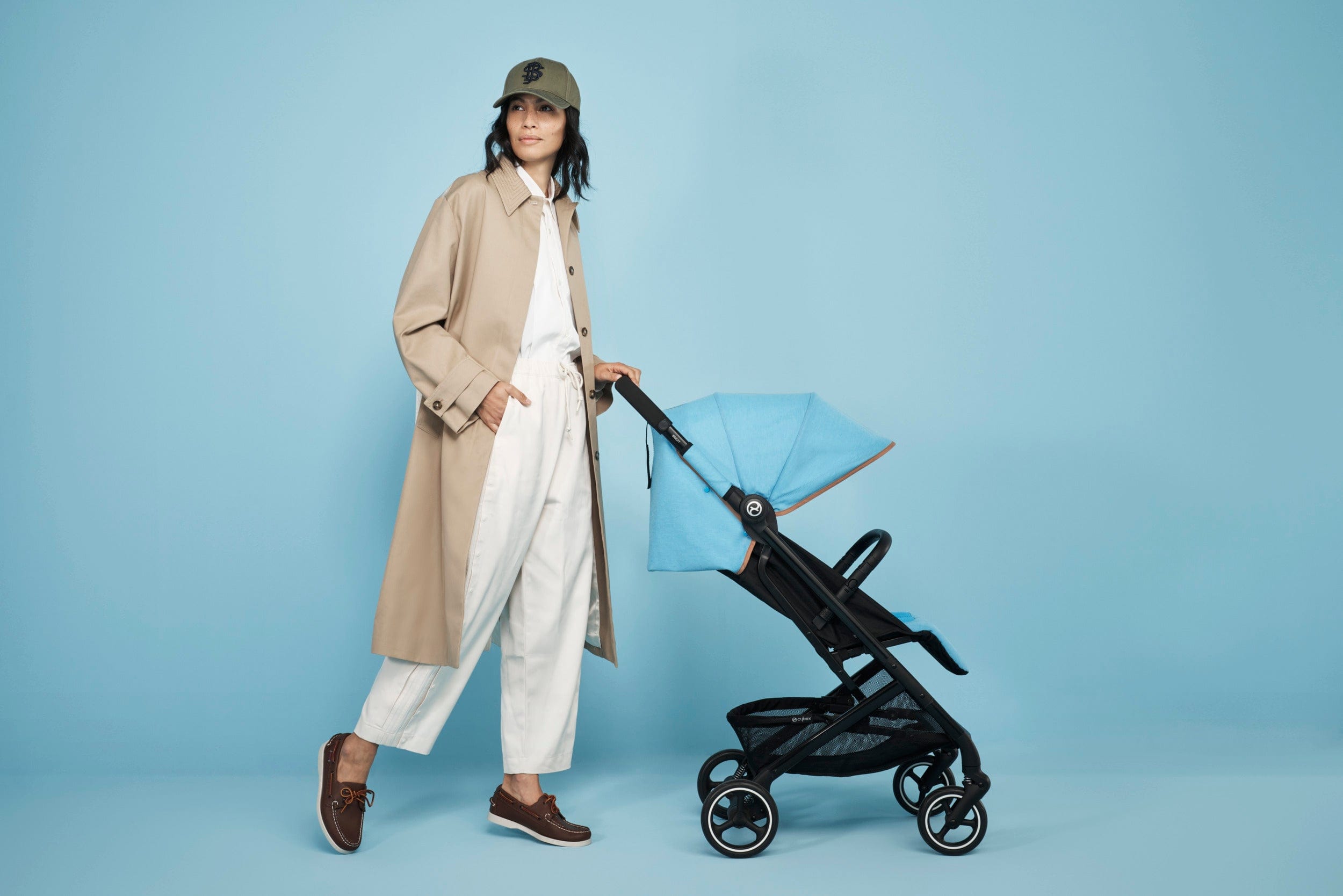 Cybex Beezy 2 Lightweight Compact Stroller for Travel & Everyday Use - Foldable Baby Stroller with Sun Canopy & Storage Basket | Perfect for Shopping, Walks & Airports