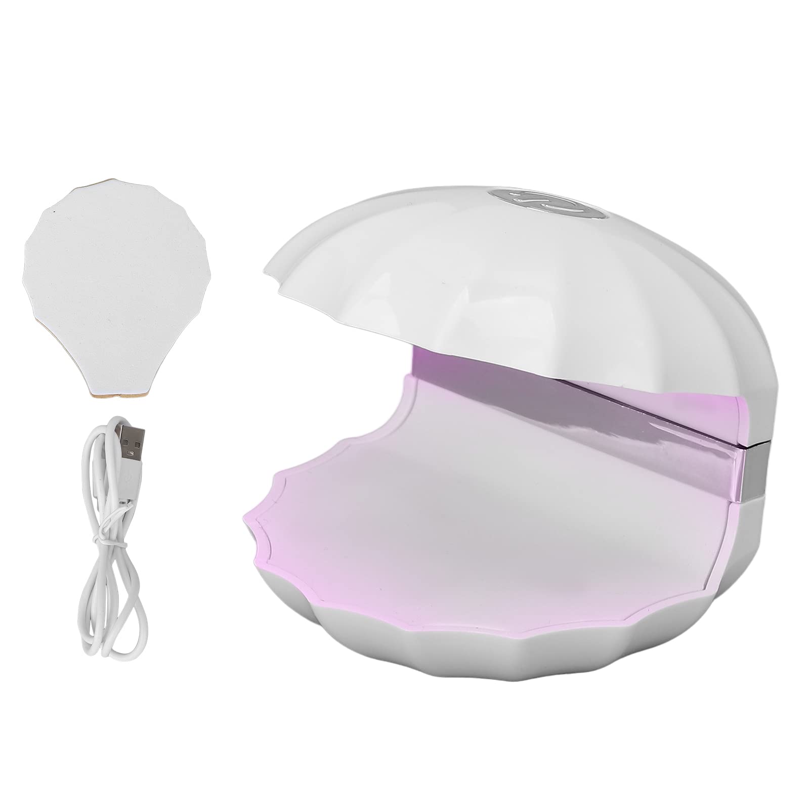 JovenngOv 18W Mini LED Nail Gel Curing Lamp with Dual Light Sources & Anti-Slip Pad - Professional UV/LED Nail Dryer for Home & Salon Manicures, Perfect for DIY Nails, Gel Polish Curing & Nail Art Designs