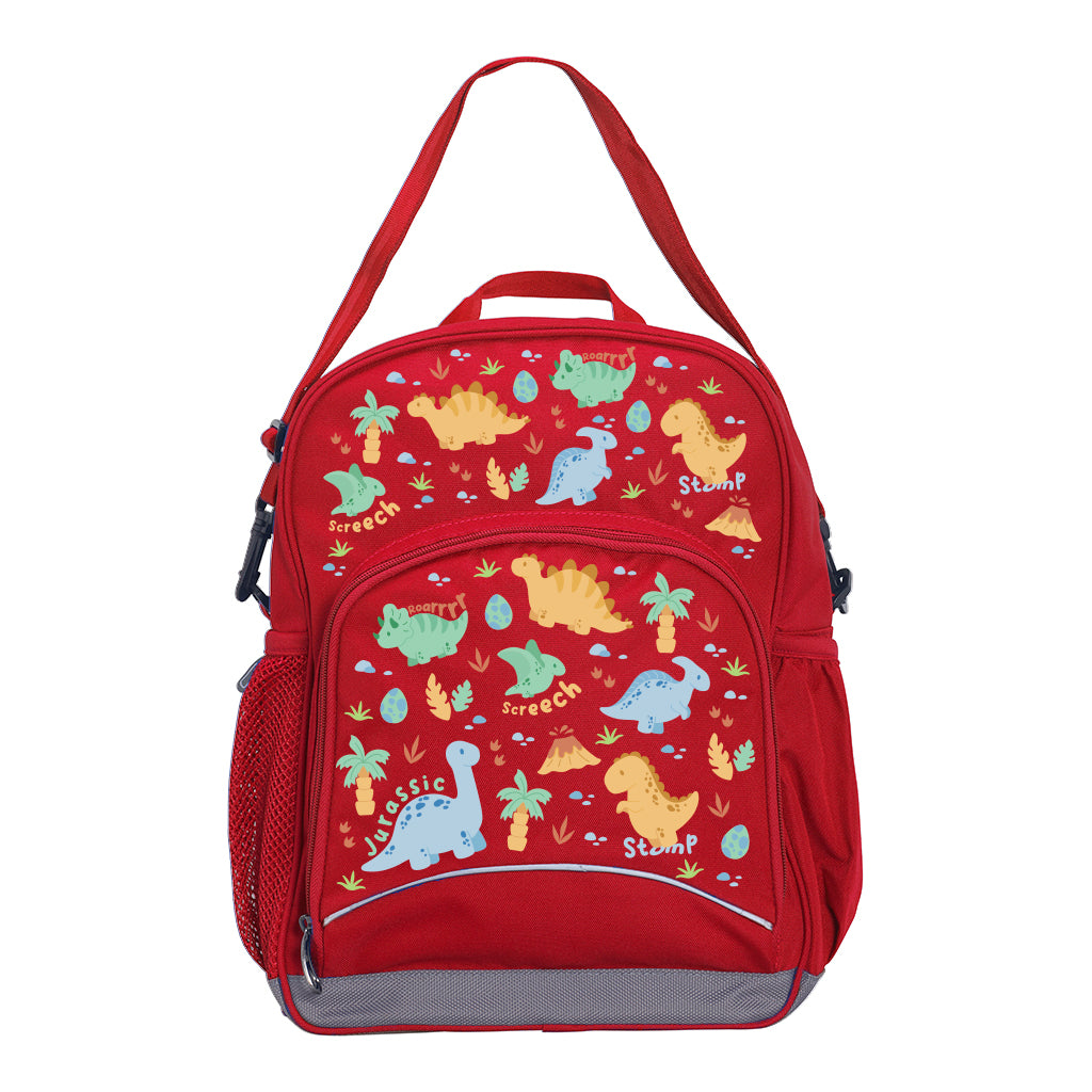 Jurassic Kindy Tuff Pack Backpack for Kids - Durable School Backpack with Dinosaur Print - Perfect for School, Travel & Outdoor Adventures