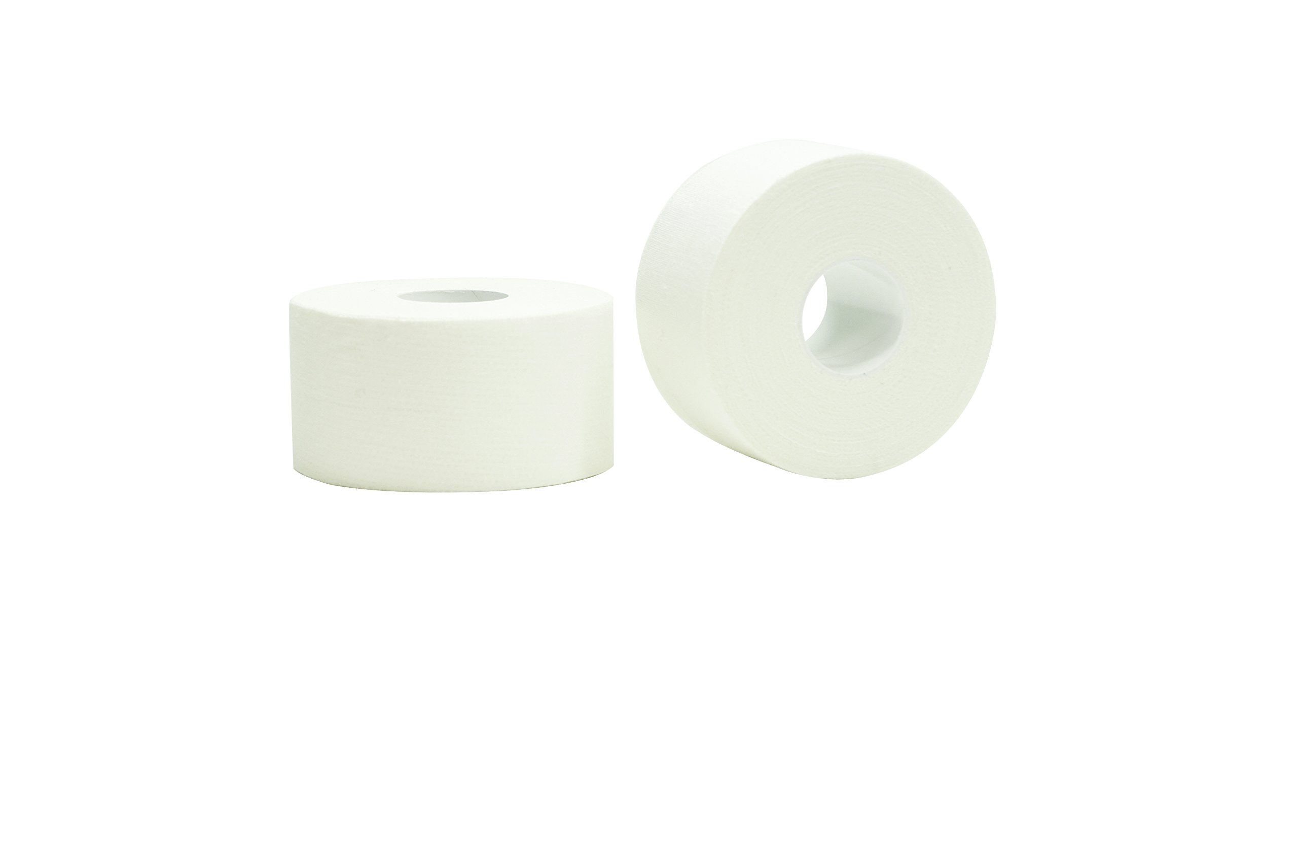 ATHLETIC CARE® Porous Sports Tape - 1.5 Inch White Adhesive Tape Roll for Athletic Support, Injury Prevention & Joint Stability - Ideal for Basketball, Running, Gym Workouts & Physical Therapy