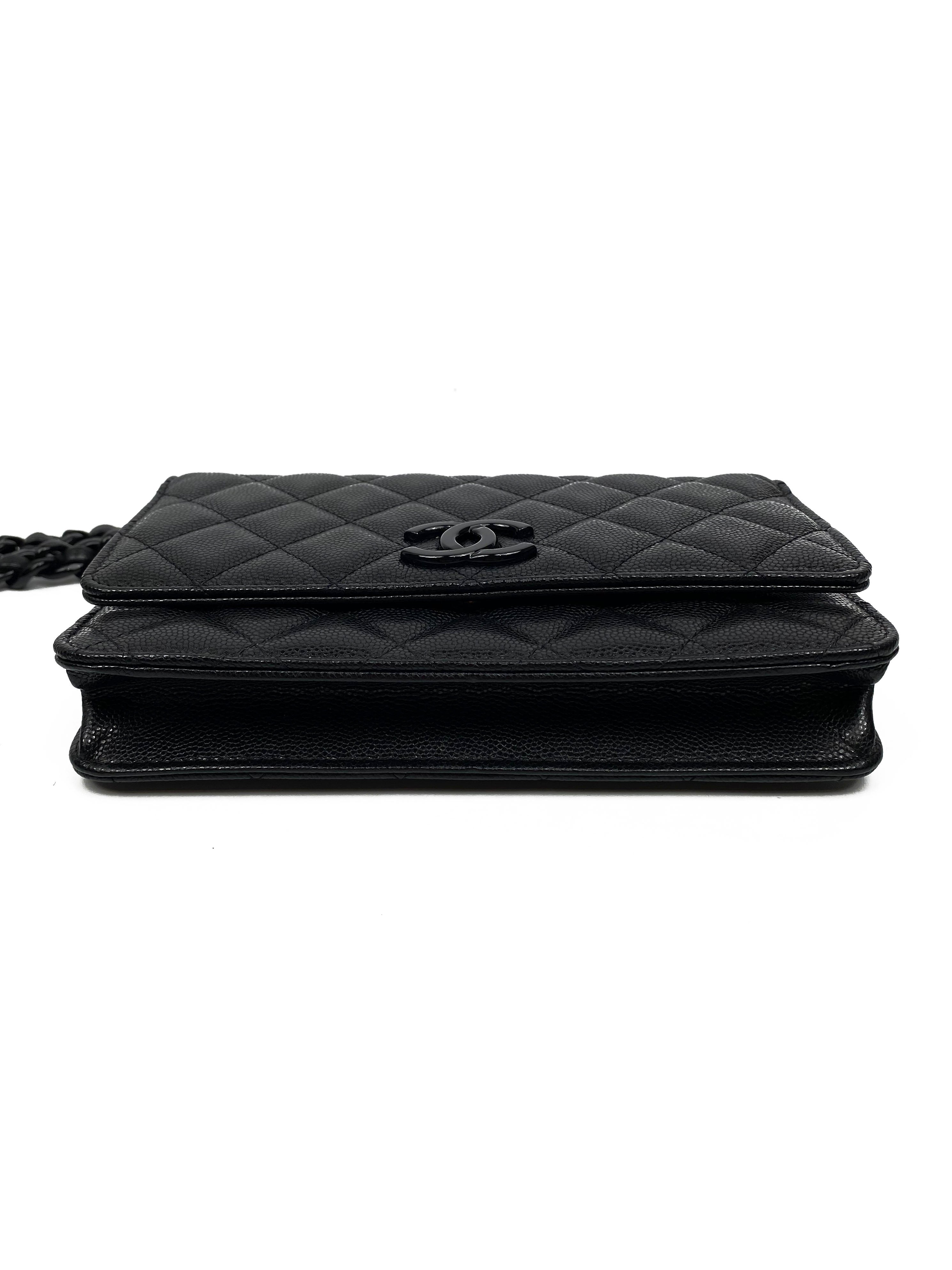 Chanel Black My Everything Wallet on Chain - Stylish Crossbody Bag for Women, Perfect for Evening Out & Daily Use