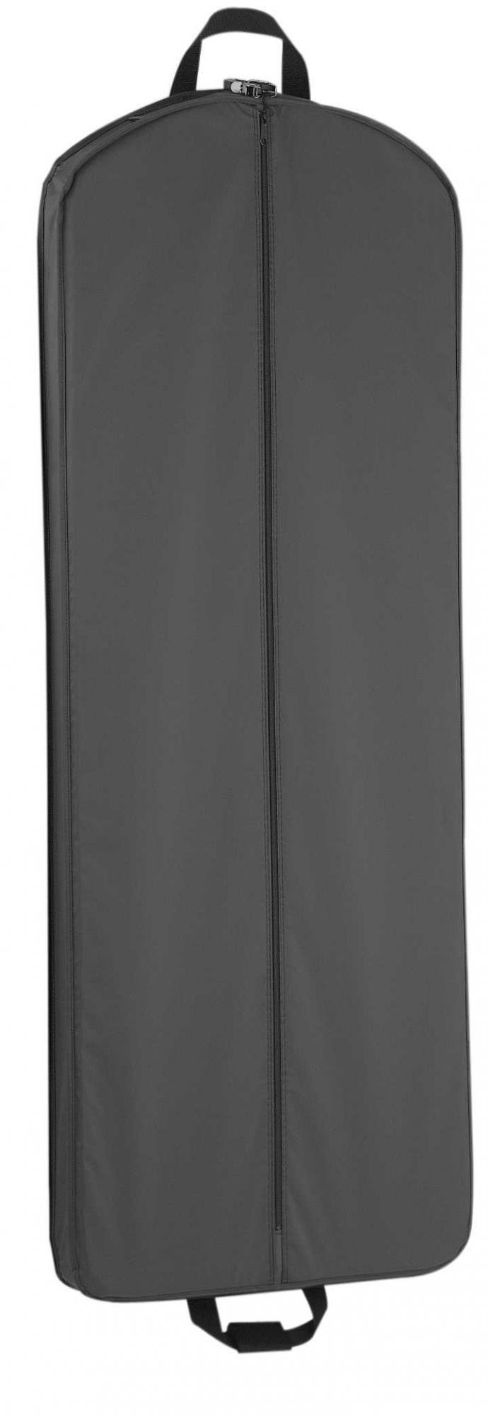 WallyBags Lightweight Durable Garment Bag for Travel and Storage - Classic Navy 60-inch Suit Cover | Perfect for Business Trips, Weddings & Long-Term Clothes Protection