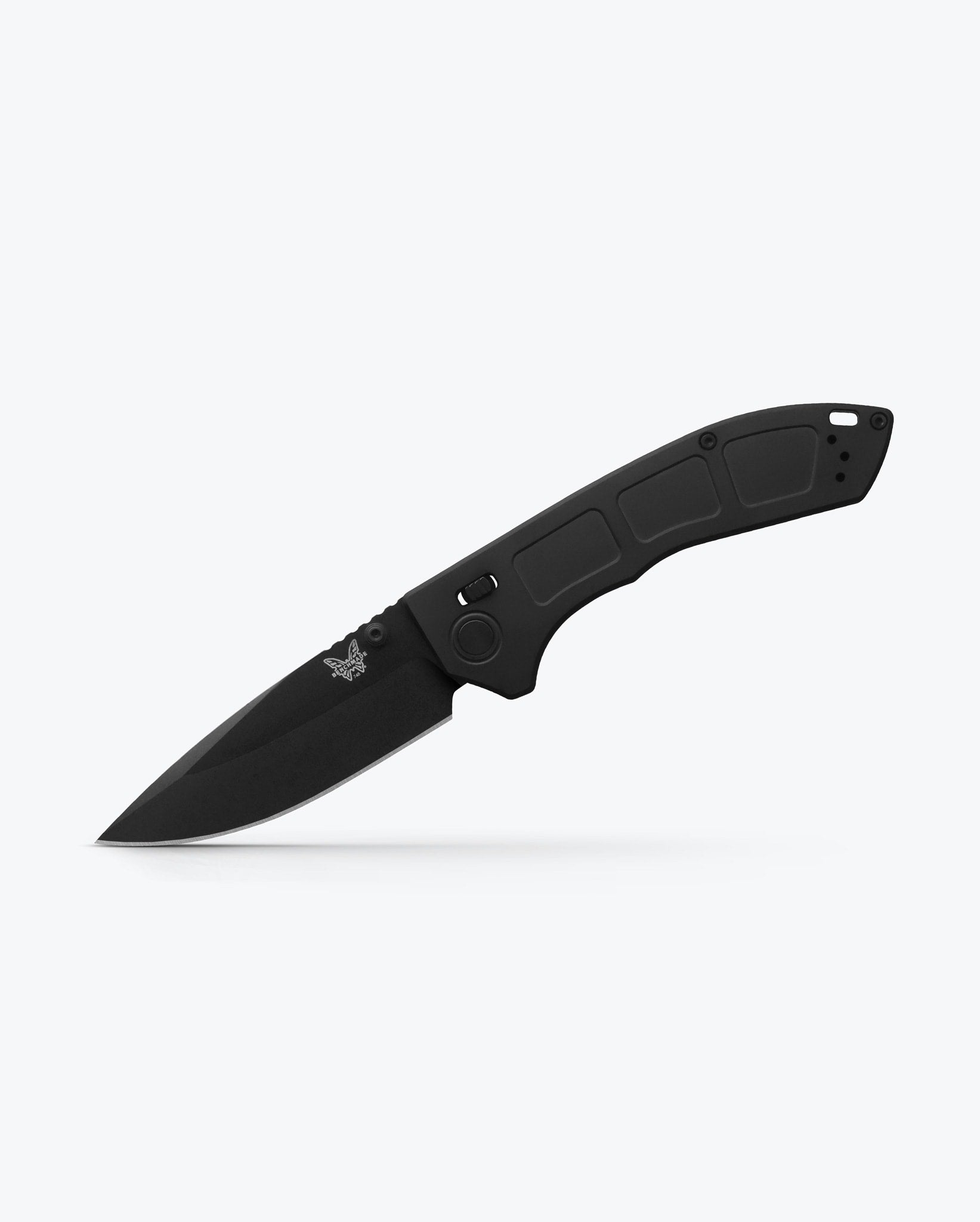 Narrows™ Black Titanium Drop Point Hunting Knife - Premium Outdoor Survival Knife for Camping, Hiking, and Bushcraft