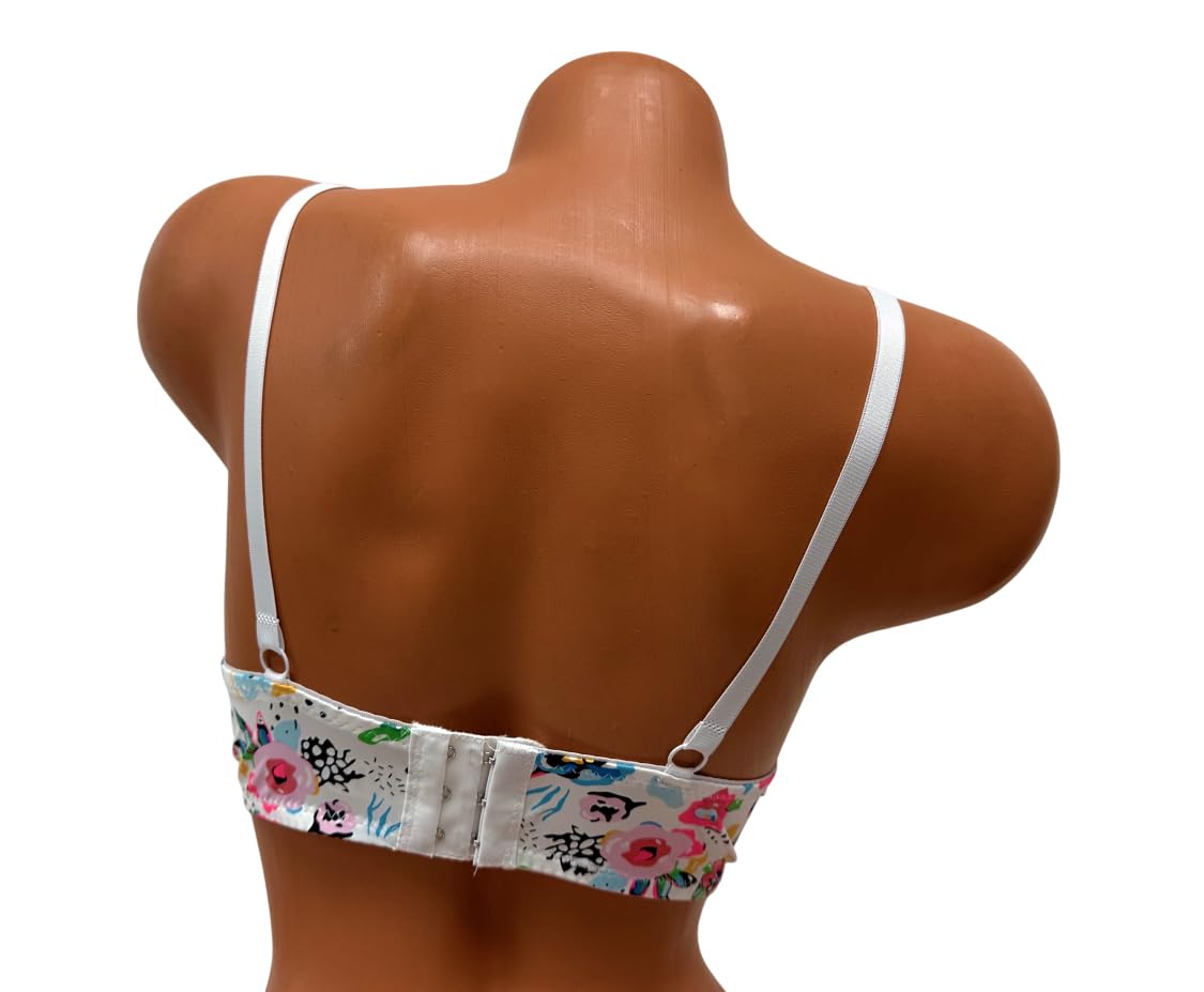 6 Pack Women's Push Up Lace Bras - Double Push Up Padded Underwire Bra Set for B Cup & C Cup | Perfect for Everyday Wear, Date Night & Special Occasions