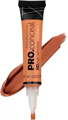 Best Orange Color Corrector Concealer for Dark Circles & Under Eye Bags - Brightening Makeup for All Skin Tones | Perfect for Daily Cover Up & Photo Shoots
