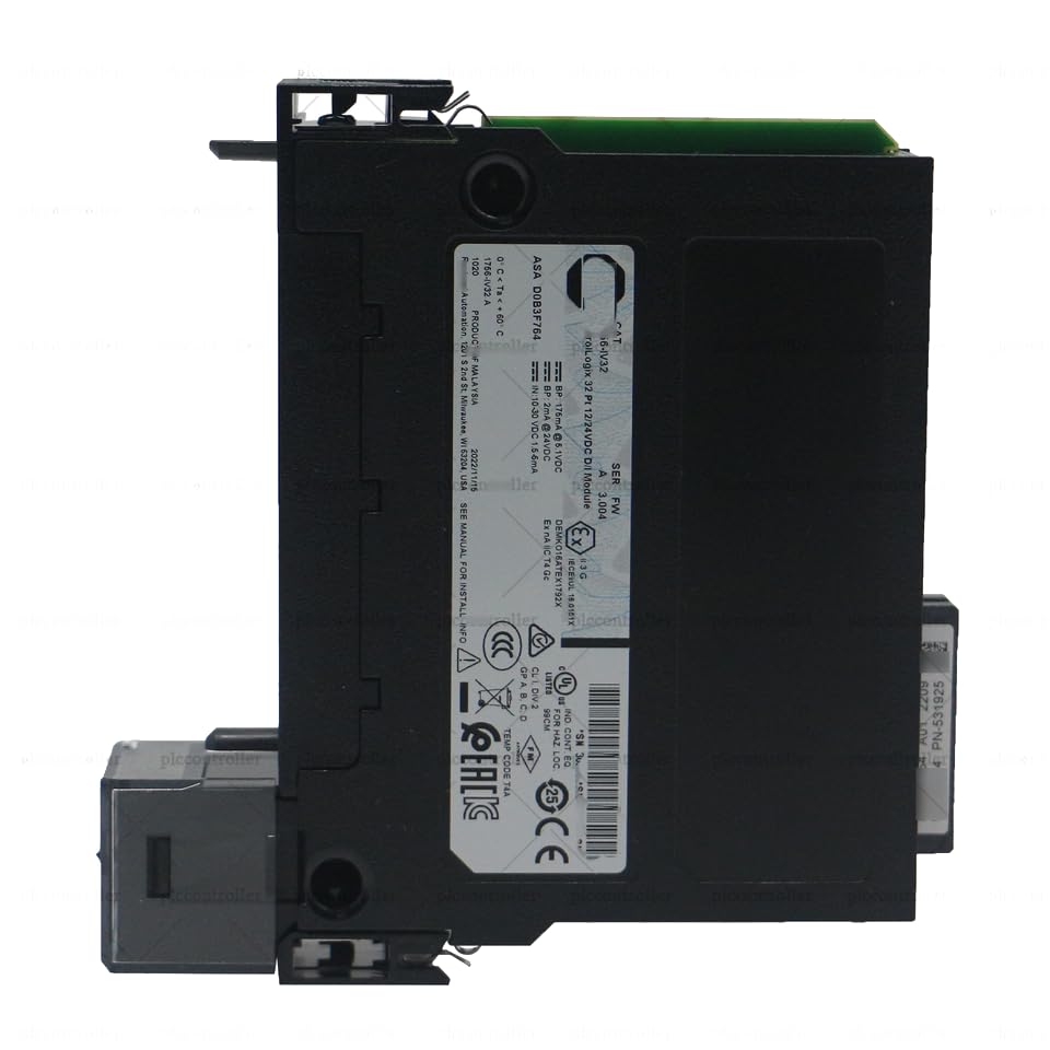1756-IV32 32 Point Digital Input Module PLC Controller - Industrial Automation & Control System Component
