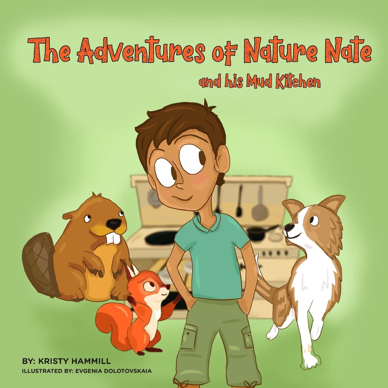 Nature Nate's Mud Kitchen Adventure: Educational STEM Toy for Kids - Outdoor Pretend Play, Sensory Exploration & Creative Learning