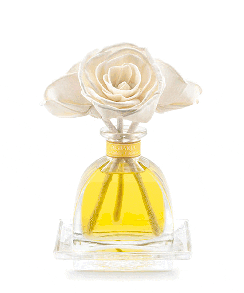 Natural Rose Diffuser Flowers - Aromatherapy Essential Oil Reed Diffuser for Home, Office & Spa - Relaxing Floral Scent for Stress Relief & Mood Enhancement