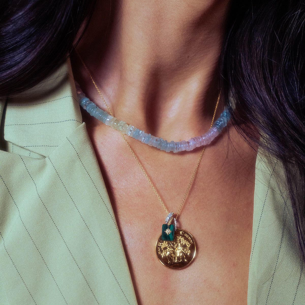Vintage Inspired Zodiac Coin Necklace - 12 Astrology Sign Pendant Jewelry for Women - Perfect Gift for Birthday, Anniversary & Spiritual Occasions