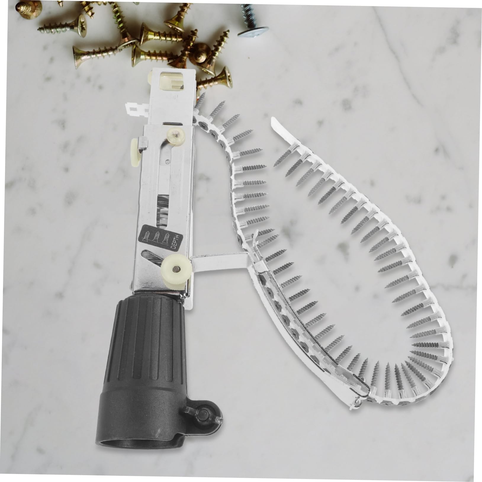 Cordless Electric Brad Nailer & Staple Gun - Automatic Woodworking Tool for Baseboard, Siding & DIY Projects | Stainless Steel Construction | Perfect for Carpentry, Furniture Making & Home Renovation