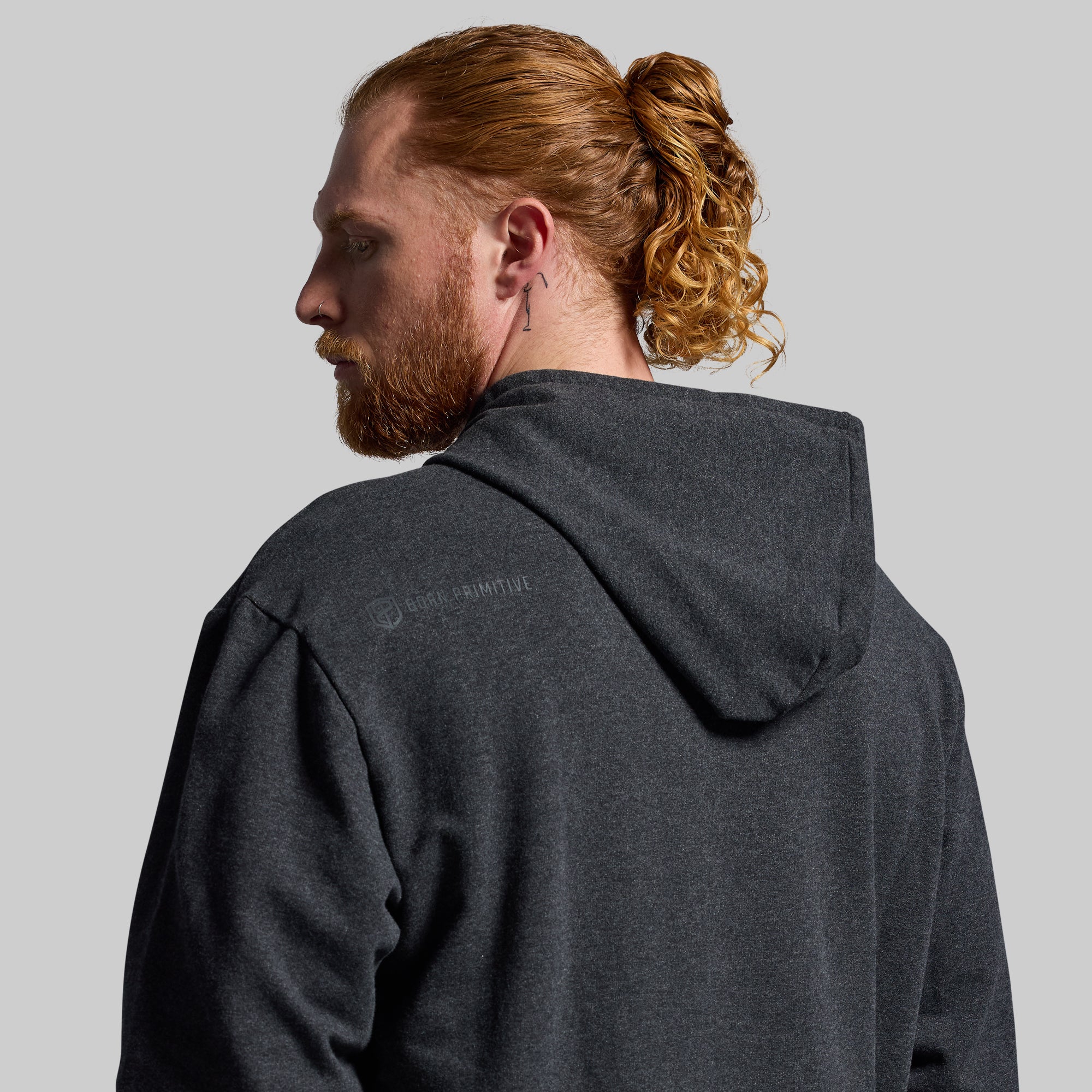 Premium Men's Unmatched Hoodie - Soft Cotton Blend Pullover with Kangaroo Pocket (Charcoal Grey) | Comfortable Casual Wear for Gym, Street Style & Outdoor Activities