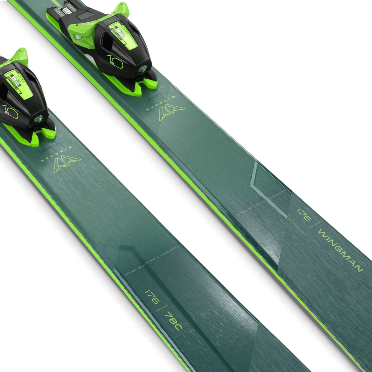 Elan WINGMAN 78 C PS Ski with EL 10.0 DB585418 Bindings 2025 - Perfect for All-Mountain Skiing and Freeride Adventures