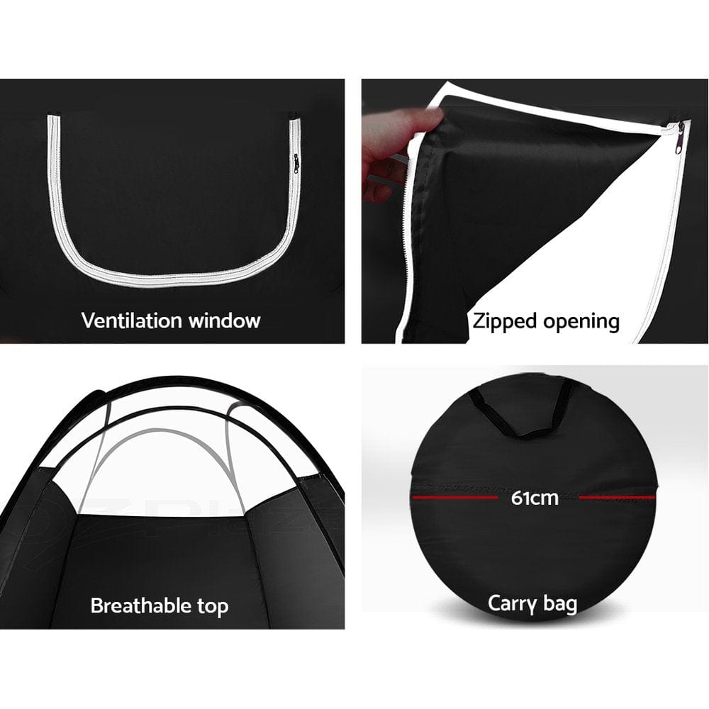 Professional HVLP Spray Tan Machine Kit with Spray Gun & Tent - Alba Sunless Tanning System for Salon & Home Use - Achieve a Natural, Even Glow for Parties, Weddings & Special Events