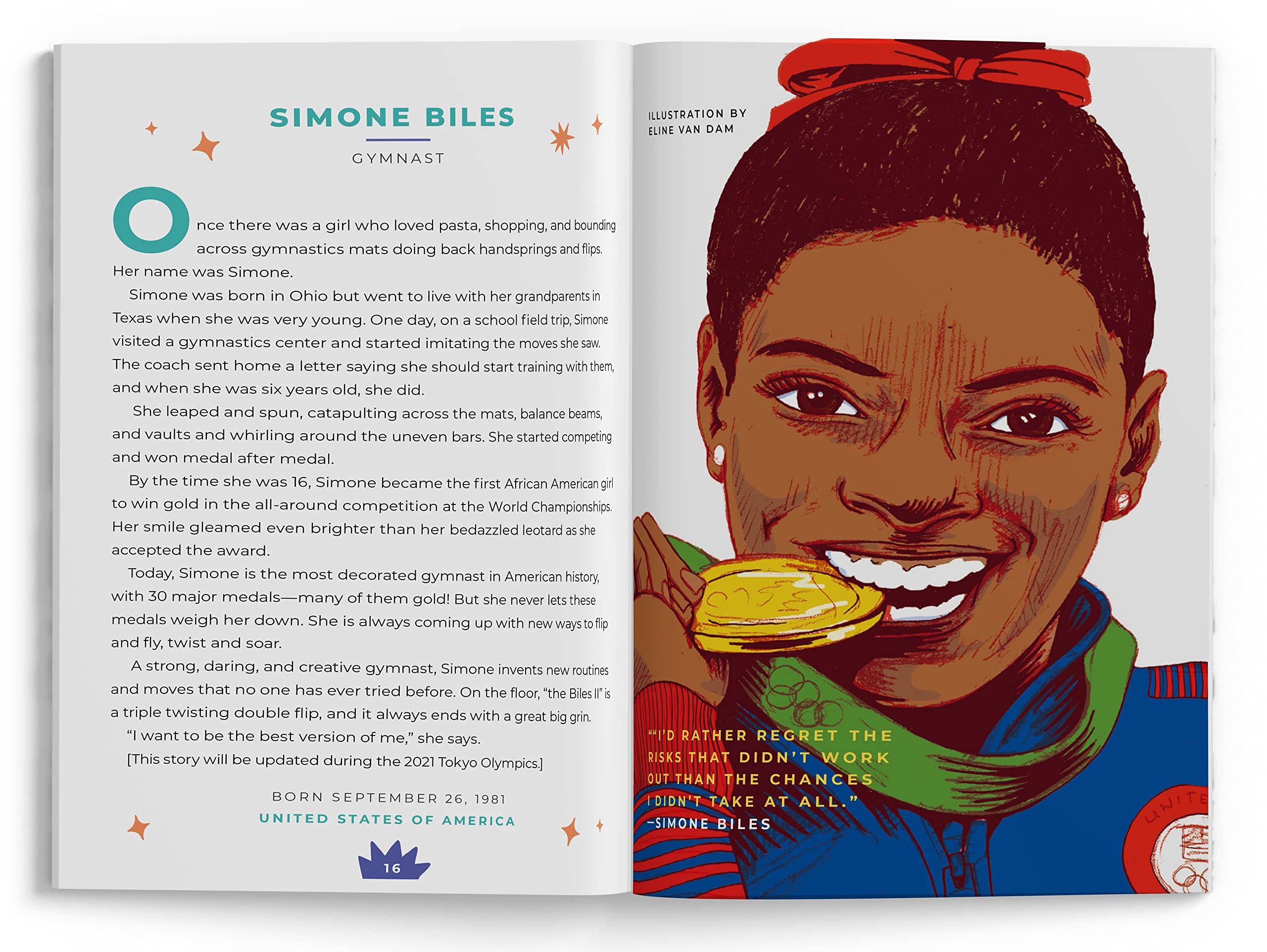 Rebel Girls Champions: 25 Inspiring Tales of Unstoppable Female Athletes - Motivational Book for Young Girls | Perfect for Bedtime Stories & Empowerment Gifts