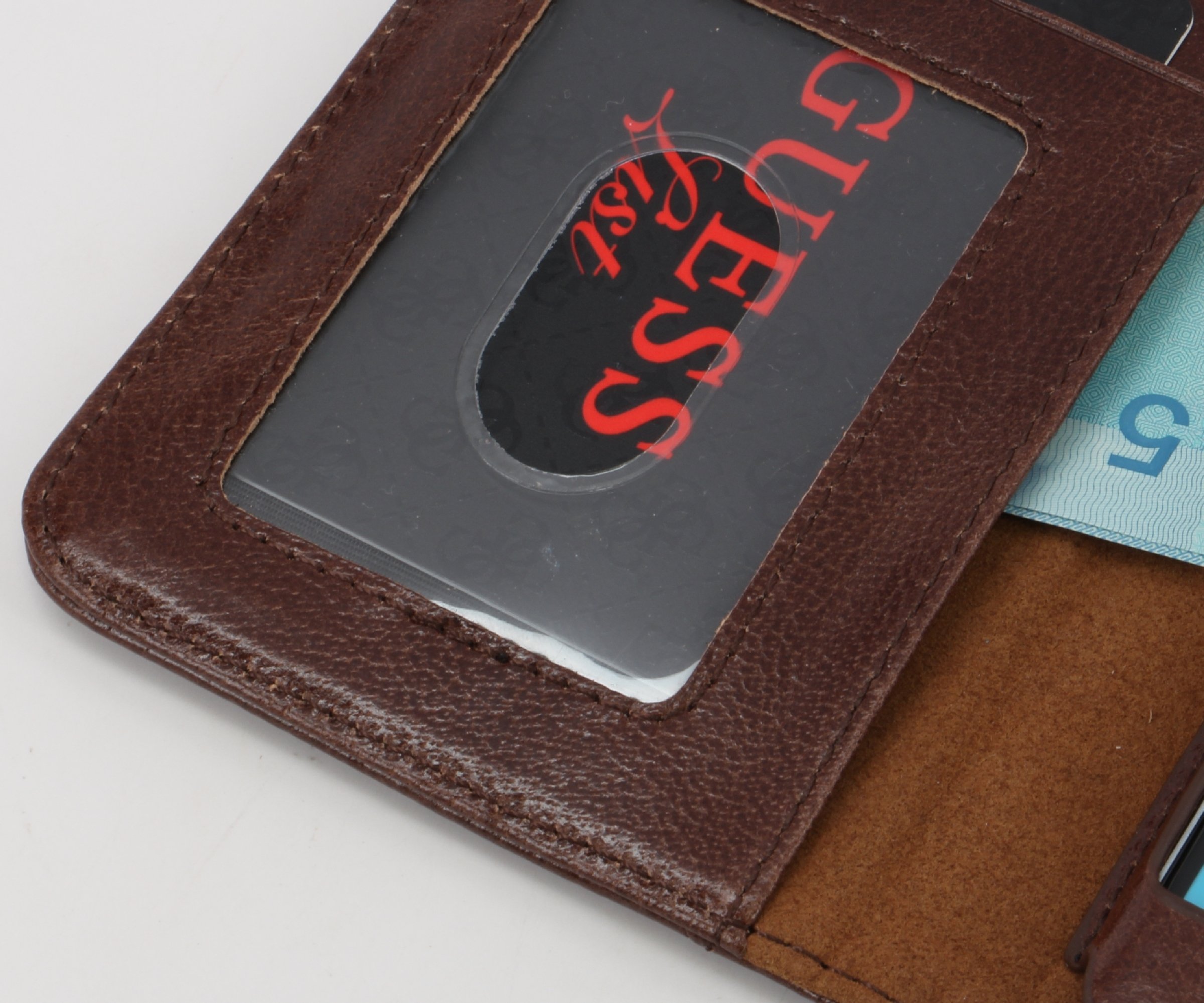 Premium Genuine Leather Phone Case Wallet Cover with Card Slots - Brown - Perfect for Everyday Use, Travel & Business