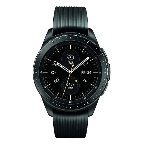 Refurbished Samsung Galaxy Watch 42mm - Black Bluetooth & LTE Smartwatch for Fitness Tracking, Calls & Notifications - Perfect for Workouts, Running & Daily Wear