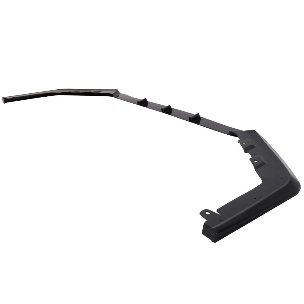 IKON MOTORSPORTS MP Style Front Bumper Lip Spoiler - Black ABS Body Kit Splitter Air Dam Chin Diffuser for 2015-2017 Subaru WRX & STI | Aggressive Styling & Enhanced Aerodynamics