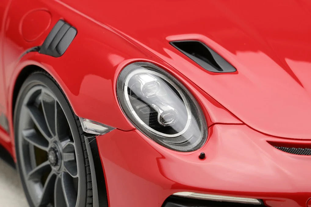 EIDOLON 1:18 Scale Porsche 911 (991.2) GT3 RS 2018 Diecast Model Car - Guards Red - Collectible Sports Car for Display & Gift