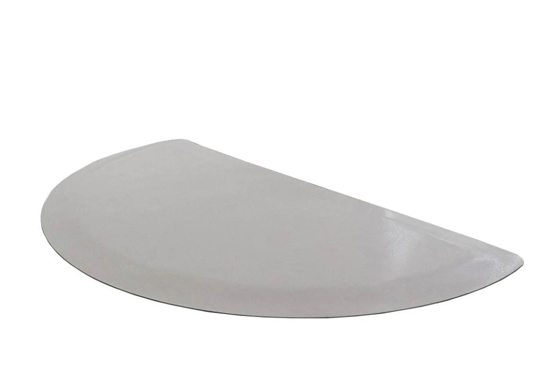 Rhino Hide Semi Circle Salon Mat - Anti-Fatigue & Waterproof Beauty Salon Floor Mat for Hairdressers & Stylists | Perfect for Barber Shops, Nail Salons & Spa Centers