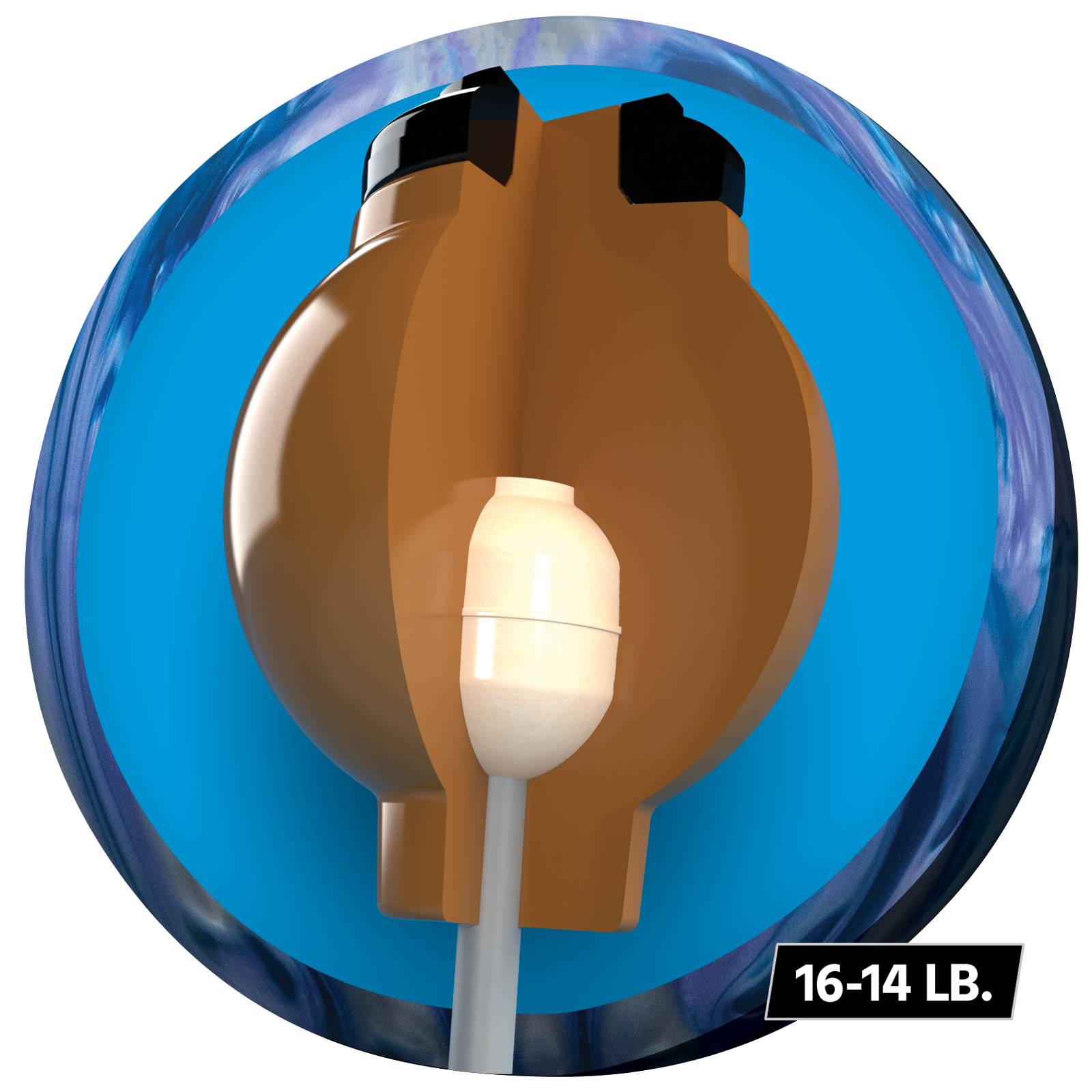 Track Cypher Pearl - High-Performance Bowling Ball for Serious Bowlers | Perfect for League Play & Tournaments | Durable Coverstock for Enhanced Hook & Control