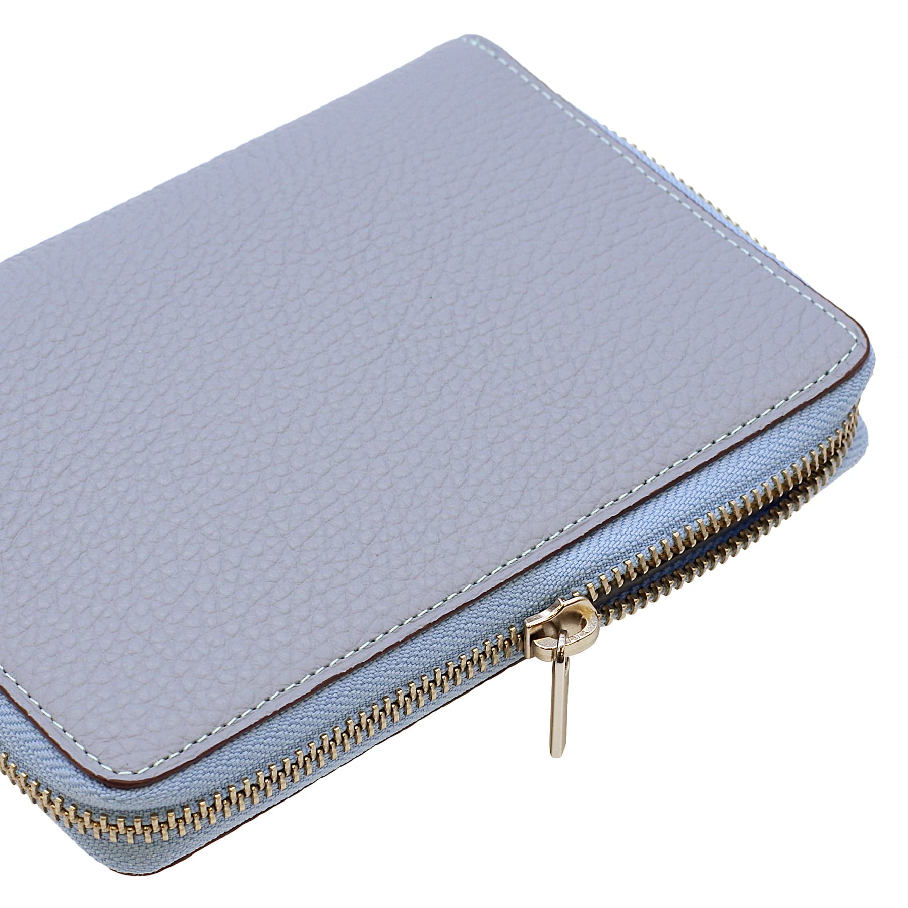 Brilio System 752 Mini 6 0.6 inches (15mm) Round Sky Gray Gardenia Leather Planner - Perfect for Daily Planning, Journaling & Organizing Schedules
