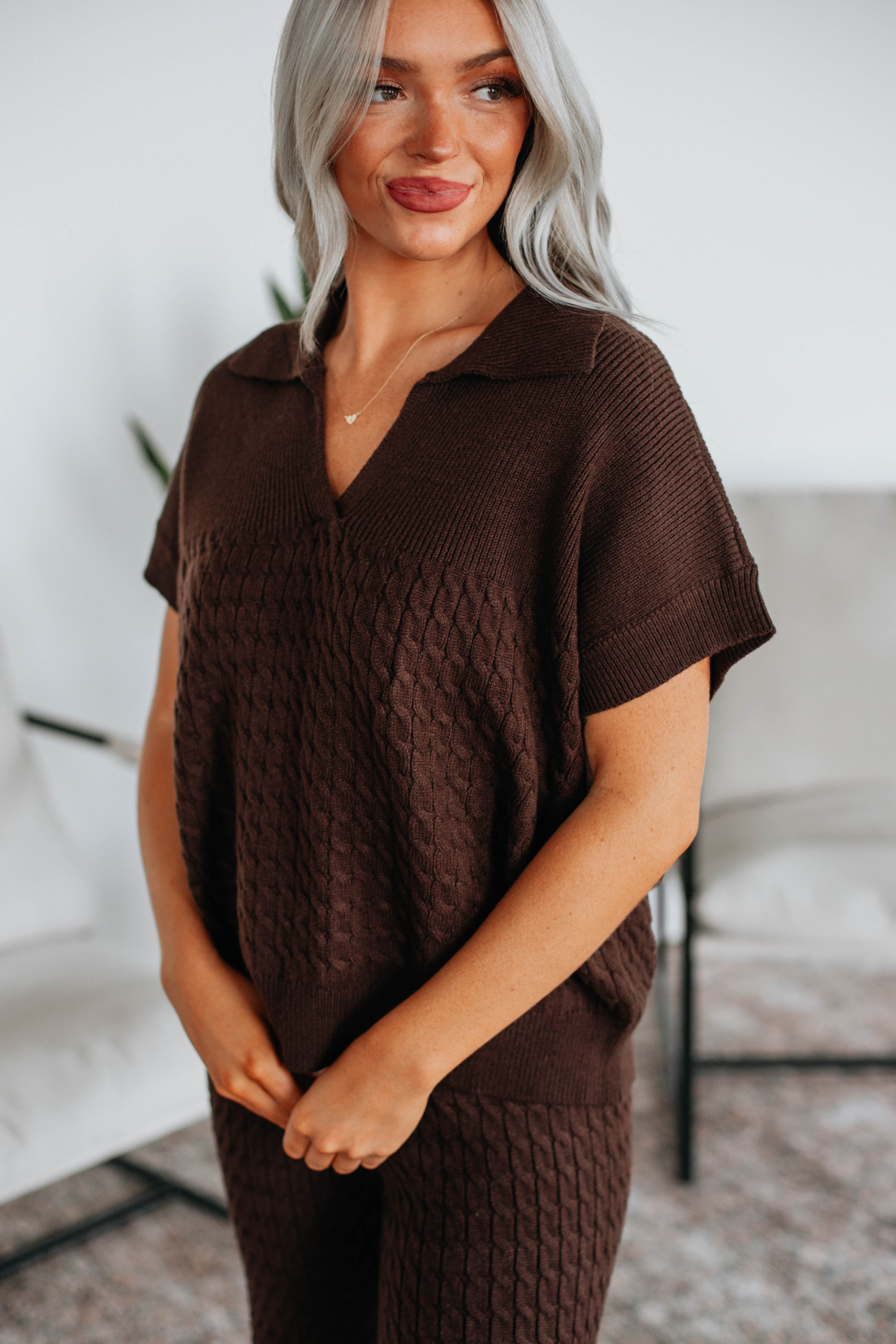 Ellarah Women's Knit Top - Soft Comfortable Casual Long Sleeve T-Shirt for Everyday Wear | Perfect for Office, Date Night & Weekend Outfits