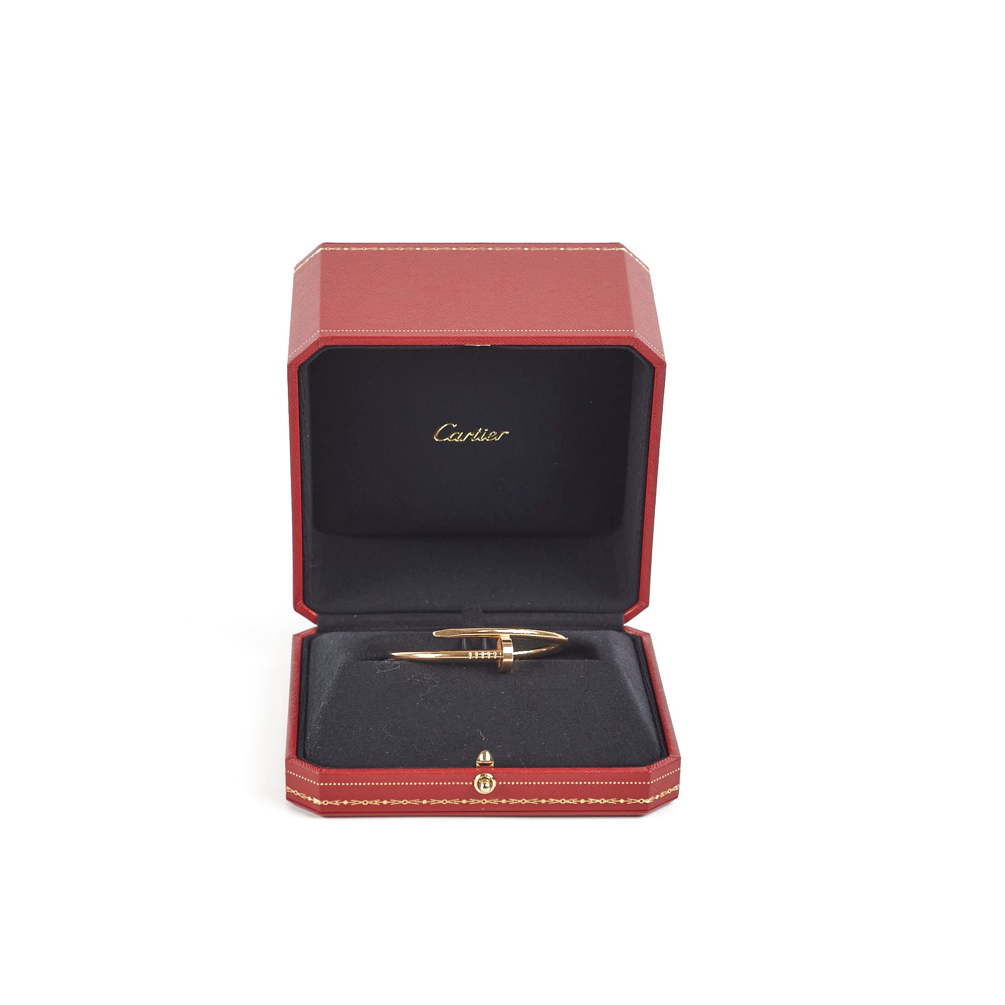 Cartier Juste Un Clou JUC Bracelet 15 Size 18K Pink Gold Luxury Jewelry - Perfect for Weddings, Anniversaries & Special Occasions