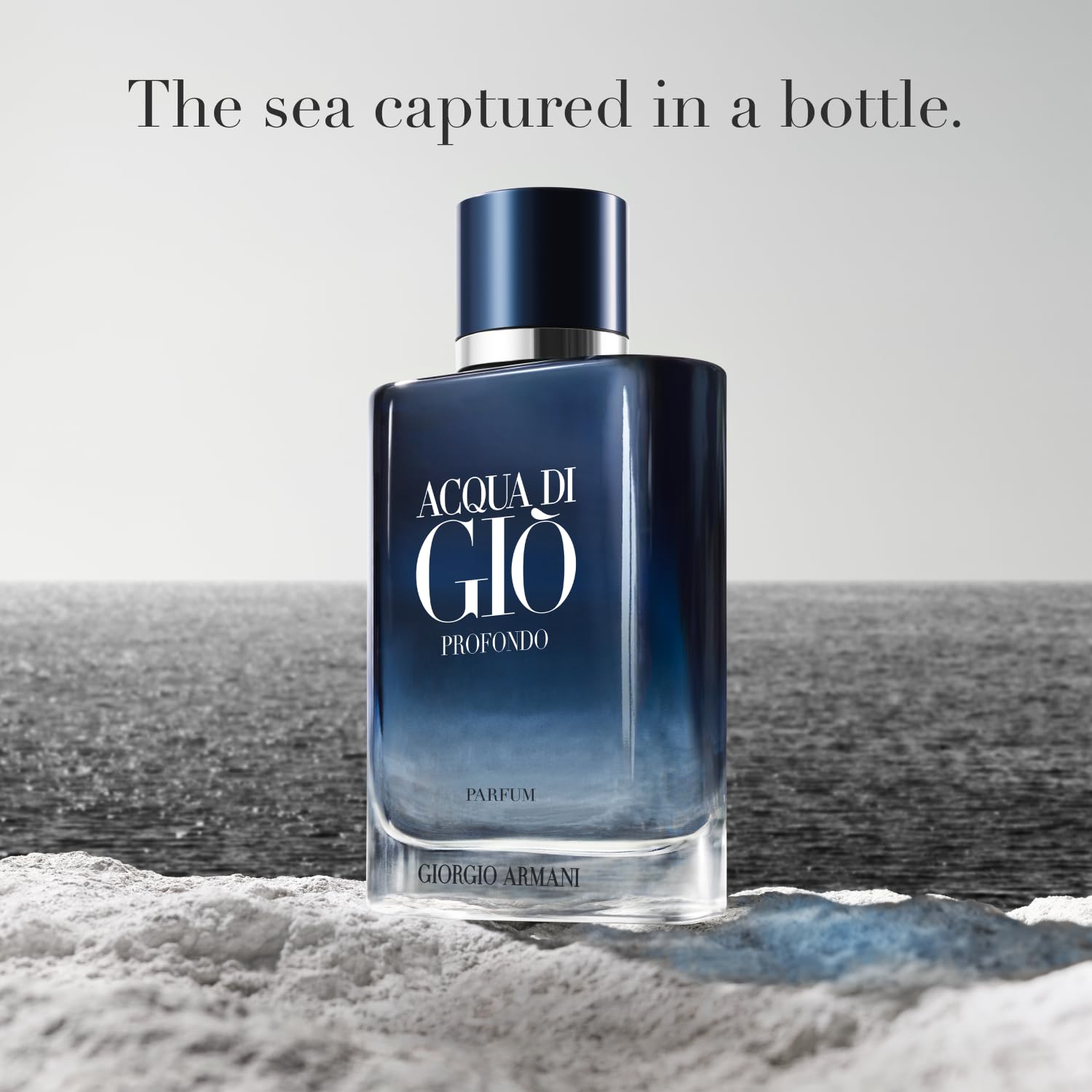 Armani Beauty Acqua di Giò Profondo Eau de Parfum for Men - Fresh Fougère Aromatic & Ambery Cologne with Bergamot, Citrus & Patchouli Notes - Perfect for Date Night, Office Wear & Special Occasions