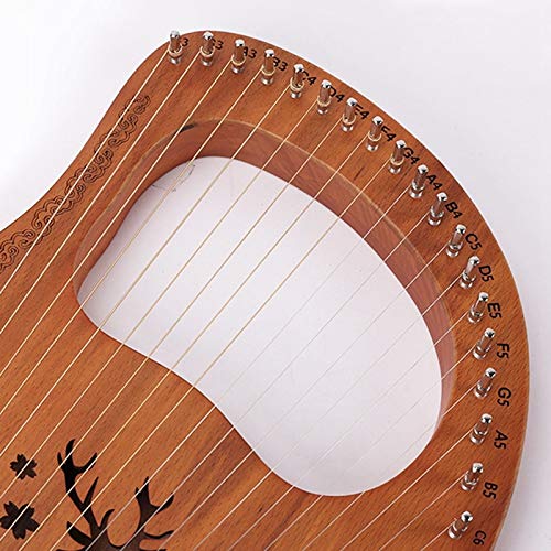 Premium Silver Lyre Harp Strings - High-Quality Guitar Parts & Accessories for Laiyaqin, Small Harp - Perfect for Folk Music, Medieval Performances & Home Decoration