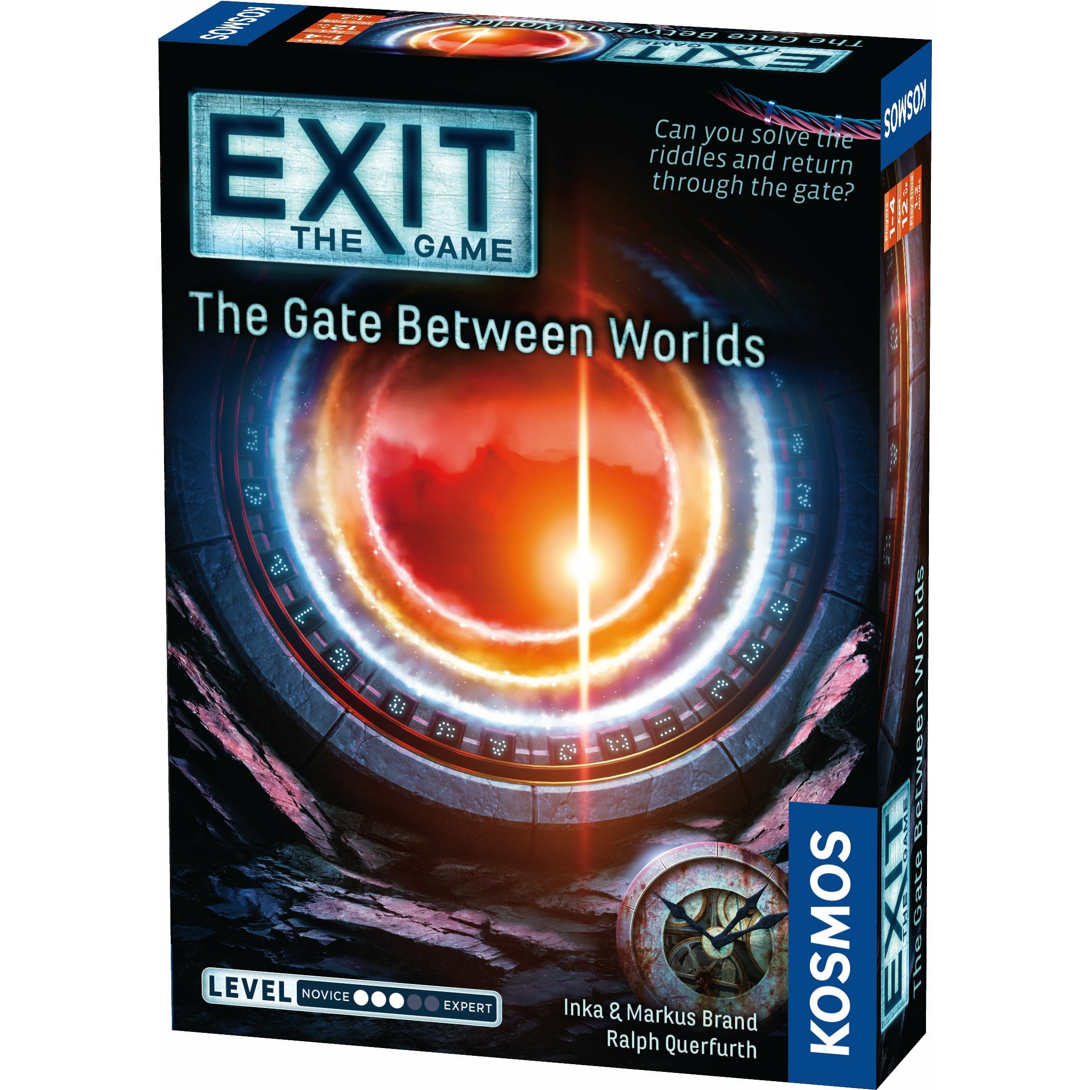 Exit: The Game - The Gate Between Worlds | Escape Room Board Game for Adults & Teens | Perfect for Family Game Nights & Party Entertainment