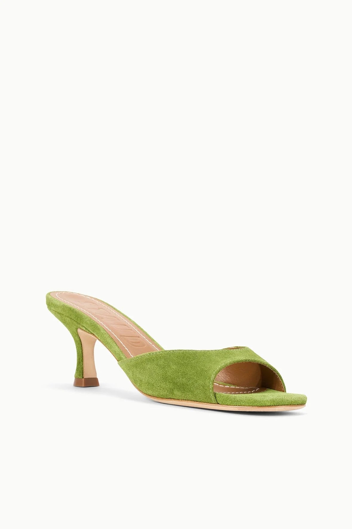 Brigitte Mule Shoes - Women's Meadow Suede Slip-On Loafers for Casual Wear & Office Outfits