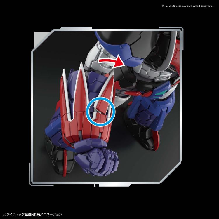 Bandai 1/144 HG Grendizer Infinitism Model Kit - High Grade Anime Robot Action Figure for Collectors & Gundam Fans - Perfect for Display, DIY Building & Anime Decor