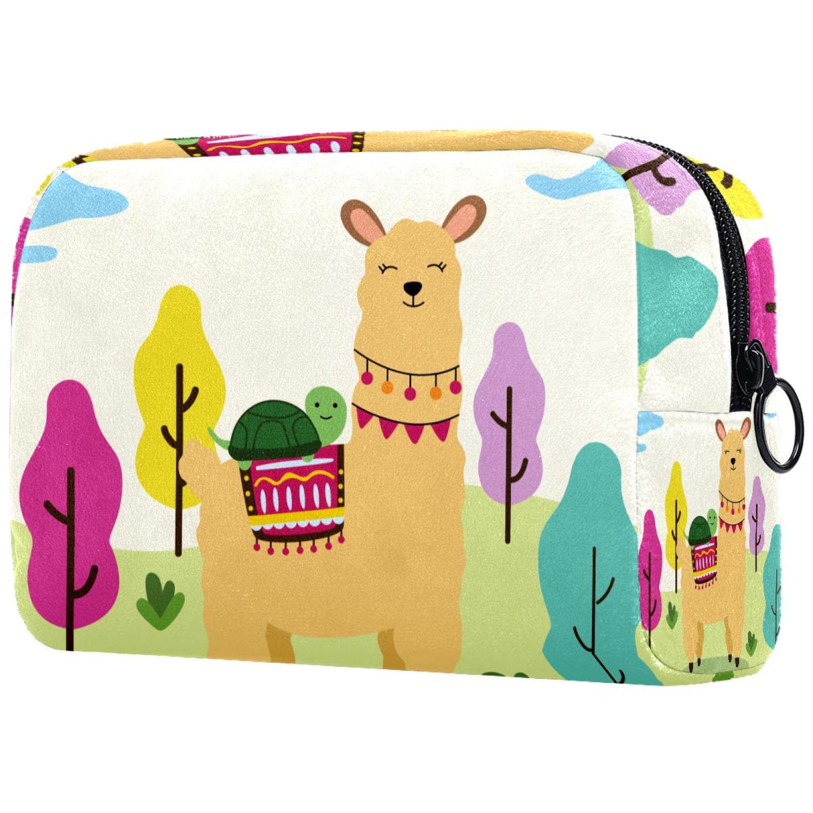 Waterproof Alpaca Makeup Bag for Travel & Business Trips