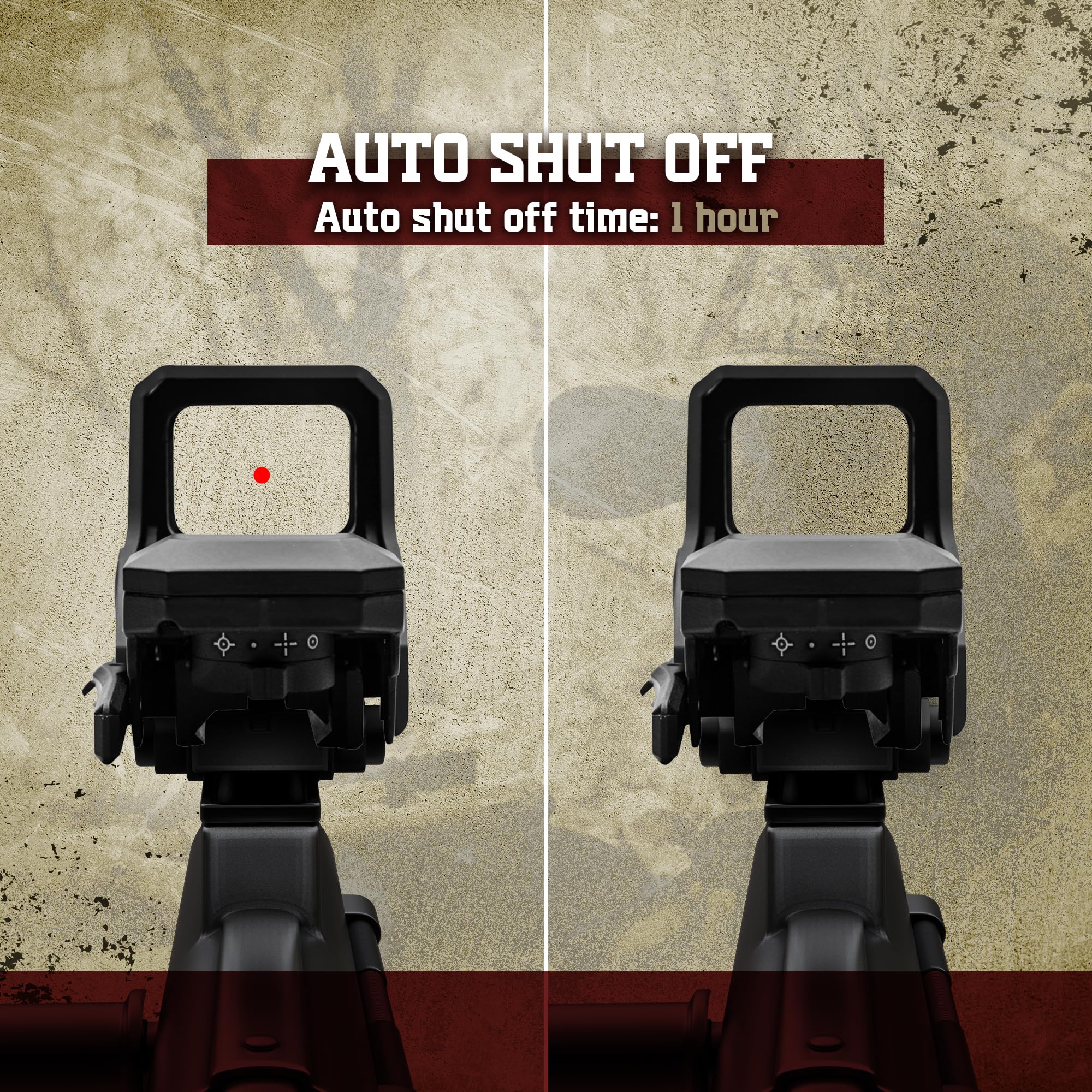 Sightmark Ultra Shot R-Spec Red Dot Sight with Laser | Reflex Sight for Pistols & Rifles | Hunting, Tactical & Home Defense Use