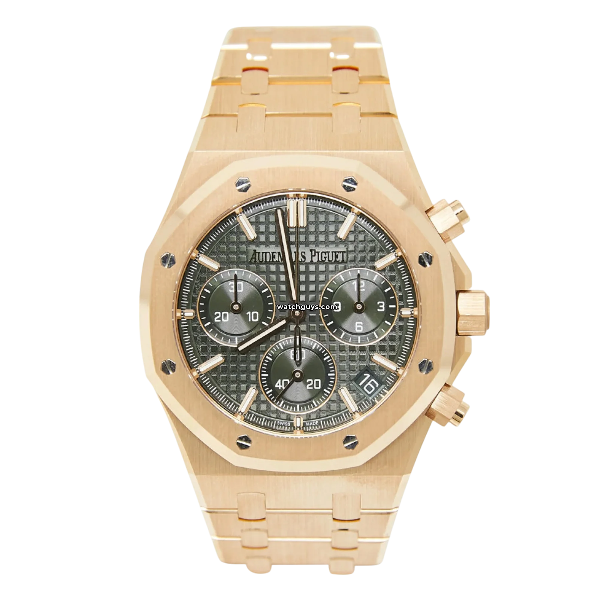Luxury Audemars Piguet Royal Oak 26240OR.OO.1320OR.08 18K Rose Gold Men's Watch - Perfect for Business Meetings & Formal Events
