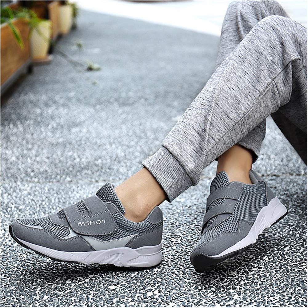**Leader Show Women's Comfortable Non-Slip Walking Shoes – Lightweight Hook & Loop Sneakers for Elderly & Casual Wear – Perfect for Walking, Travel & Daily Errands**
