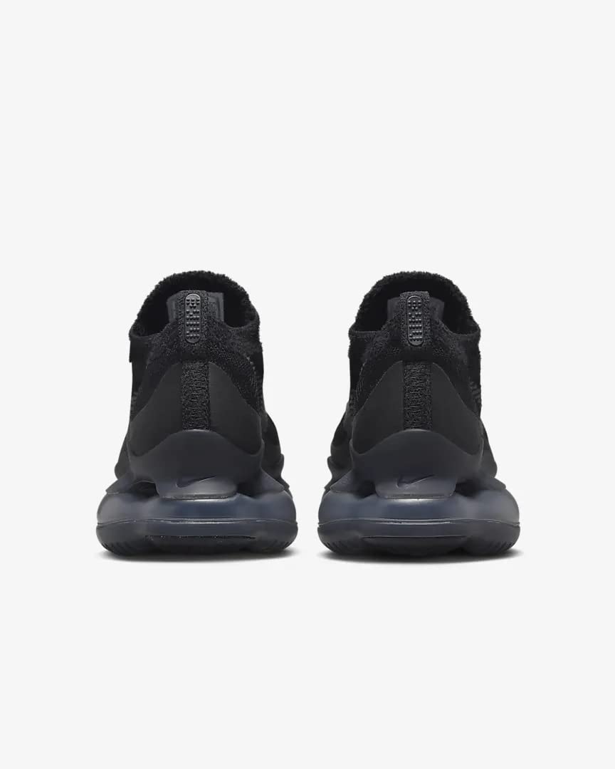 Nike Air Max Scorpion Flyknit DJ4701 003 Triple Black Men's Running Shoes Size 11 - Lightweight Cushioned Sneakers for Jogging, Gym Workouts & Casual Wear