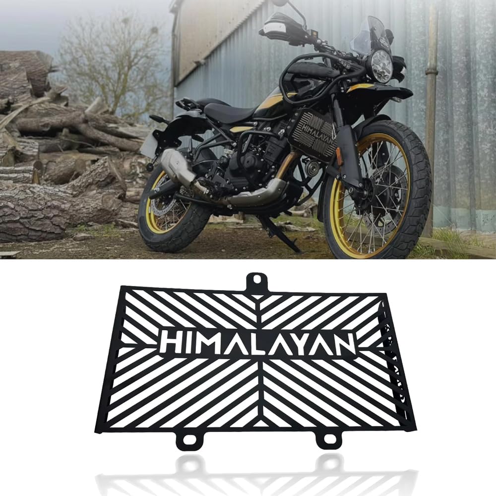 Himalayan 450 Motorcycle Radiator Guard Mesh Grille - Durable Protection for 2024 & 2025 Models - Perfect for Off-Road & Adventure Riding