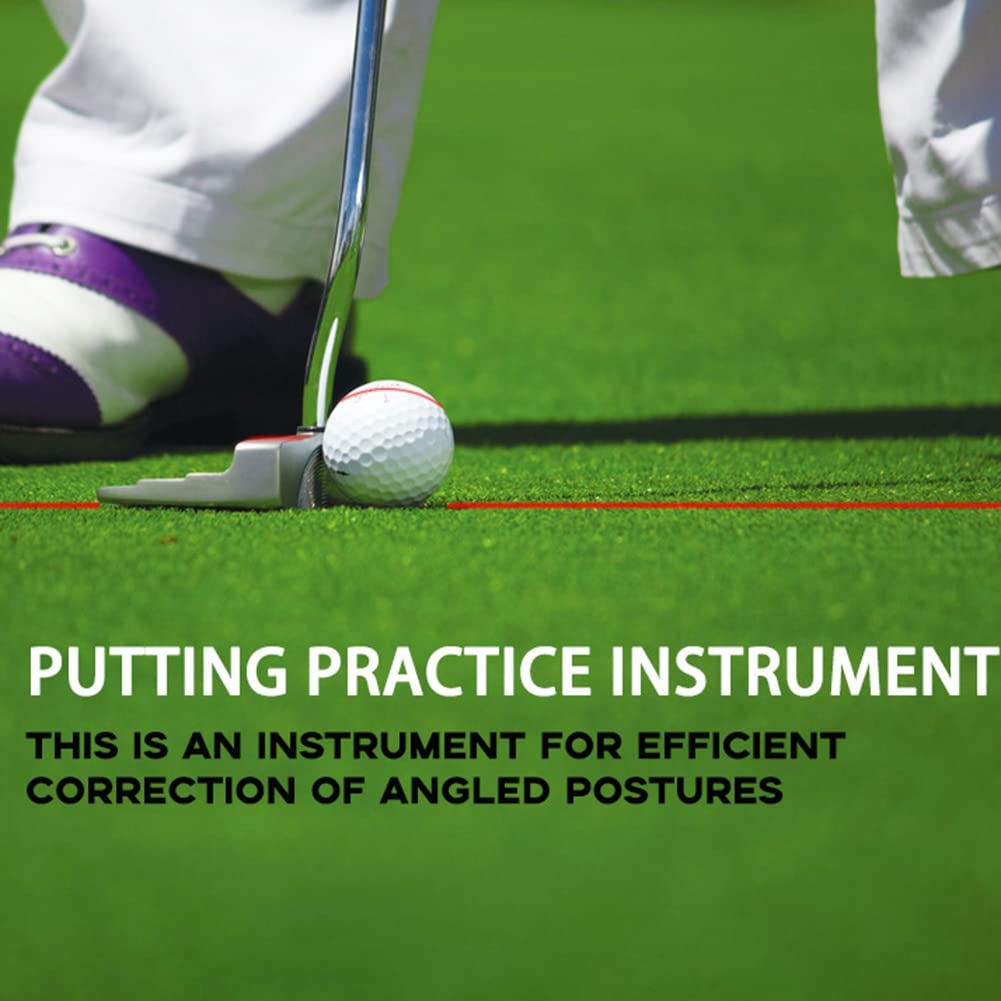 BUXTOM Golf Putter Sight - Portable Laser Putting Trainer for Golfers | Improve Putting Accuracy & Alignment | Perfect for Practice & On-Course Training