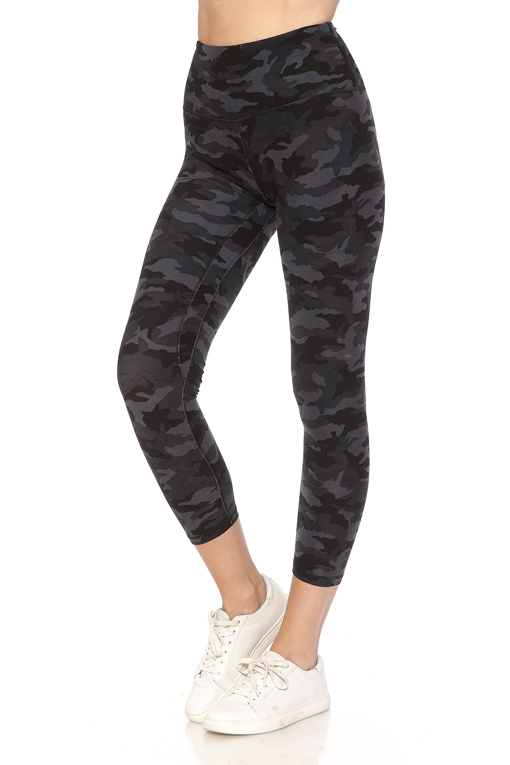 Leggings Depot Women's High Waist Yoga Pants - Tummy Control Workout Leggings for Running, Gym & Active Wear - Comfortable Stretchy Fitness Leggings for Yoga, Pilates & Daily Use