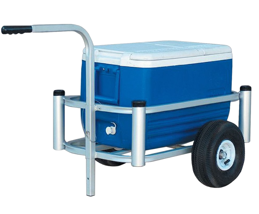 Angler's Fish N Mate 600 Lil Mate Economy Fishing Cart - Lightweight Portable Fishing Gear Cart for Beach, Pier & Boat Fishing Accessories