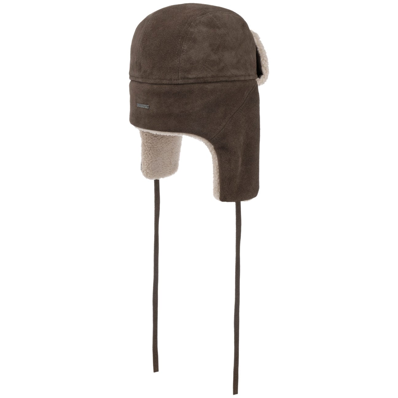 Stetson Calf Split Trapper Hat - Warm Winter Fur Hat for Men & Women - Perfect for Hunting, Skiing, and Outdoor Adventures