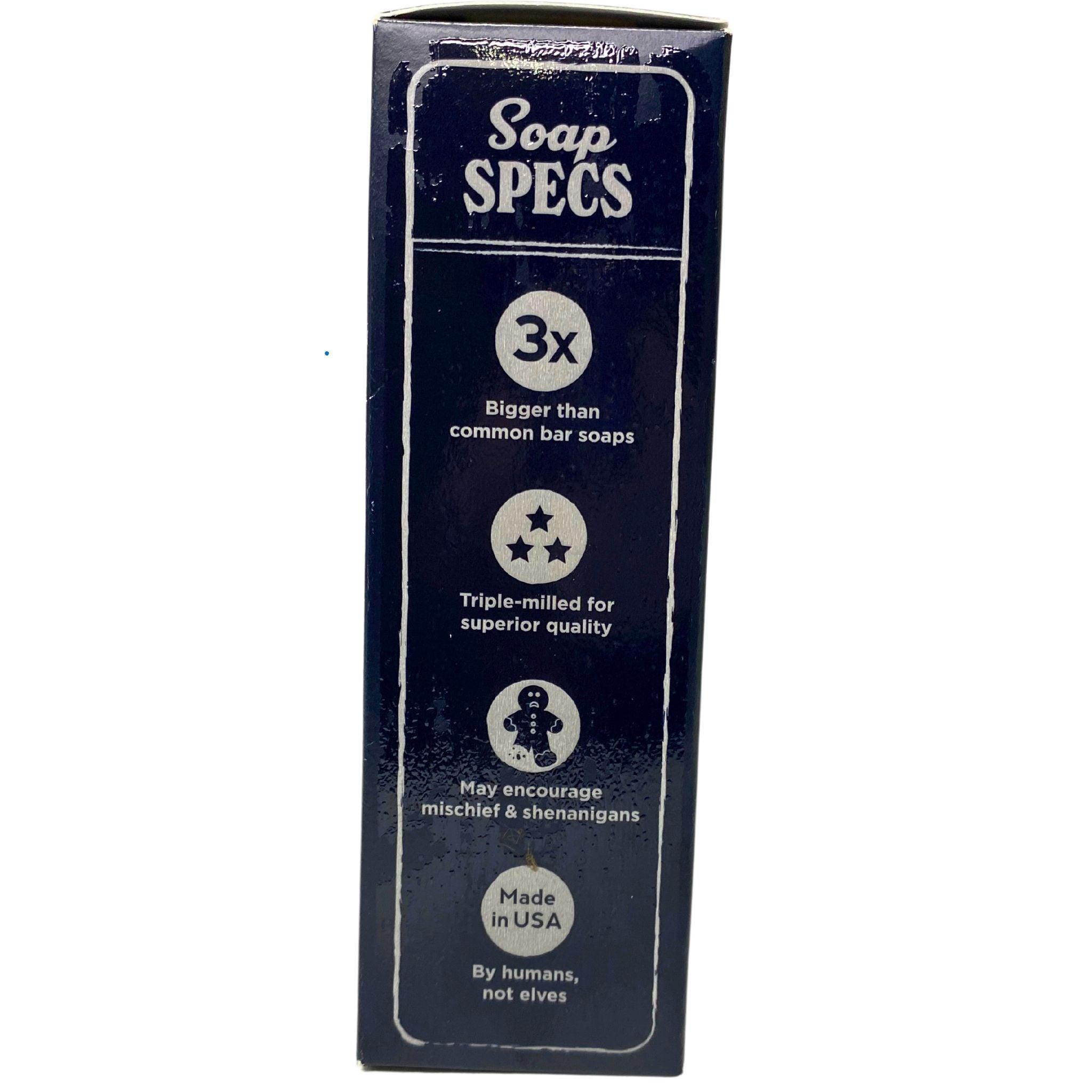 Duke Cannon Big Ass Lump of Coal Activated Charcoal Soap Bar - 10 oz (Pack of 30) - Deep Cleansing & Detoxifying for Men - Perfect for Gym, Camping & Outdoor Activities