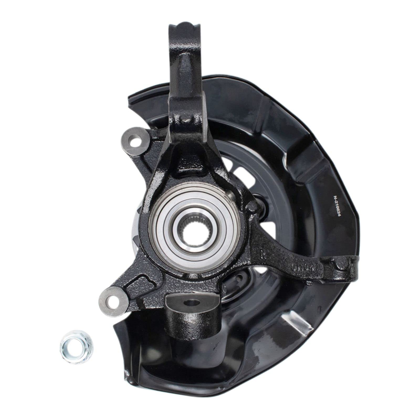 Complete Wheel Hub Bearing & Steering Knuckle Assembly Pair for Toyota Sienna 2004-2020 - Front or Rear Wheel Replacement - Smooth Ride & Enhanced Safety for Highway and City Driving
