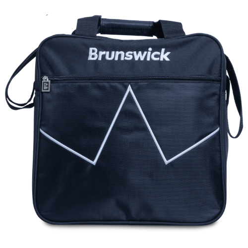 Brunswick Blast Black Single Tote Bowling Bag - Lightweight & Durable for League Play & Practice | Perfect for Bowling Enthusiasts & Beginners