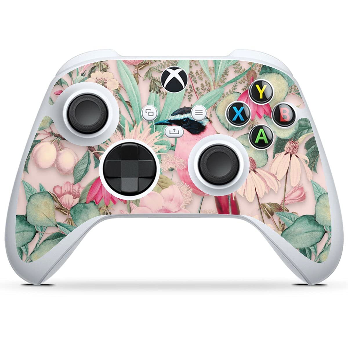 Microsoft Xbox Series S Controller Skin - Watercolor Bird & Animal Design Sticker | Protective Cover for Gaming, Custom Decal for Personalized Style | Perfect for Gamers & Gift Giving